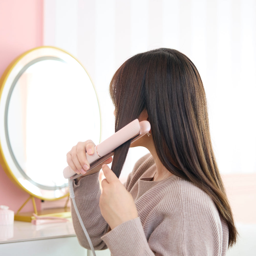 渋谷駅で、Lenaヘアアイロンを気軽に無料体験